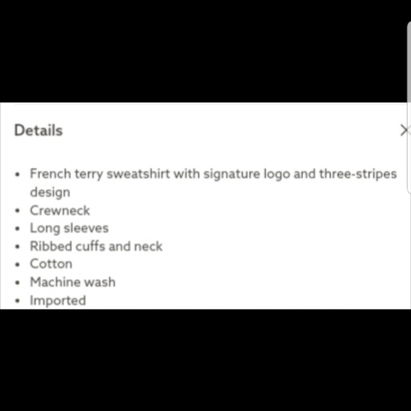 NWT! ADIDAS SWEATSHIRT - Picture 6 of 6